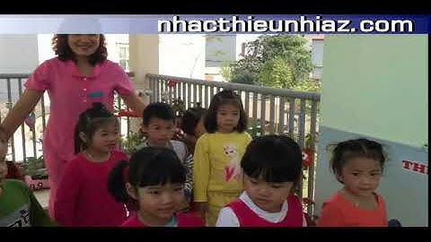 Bài hát TÂM TÌNH CÔ GIÁO MẦM NON (Hình minh họa theo lời bài hát)