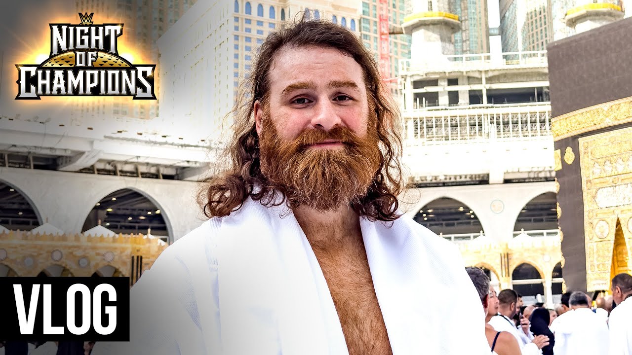 Sami Zayn takes a pilgrimage to Mecca: WWE Night of Champions Vlog ...