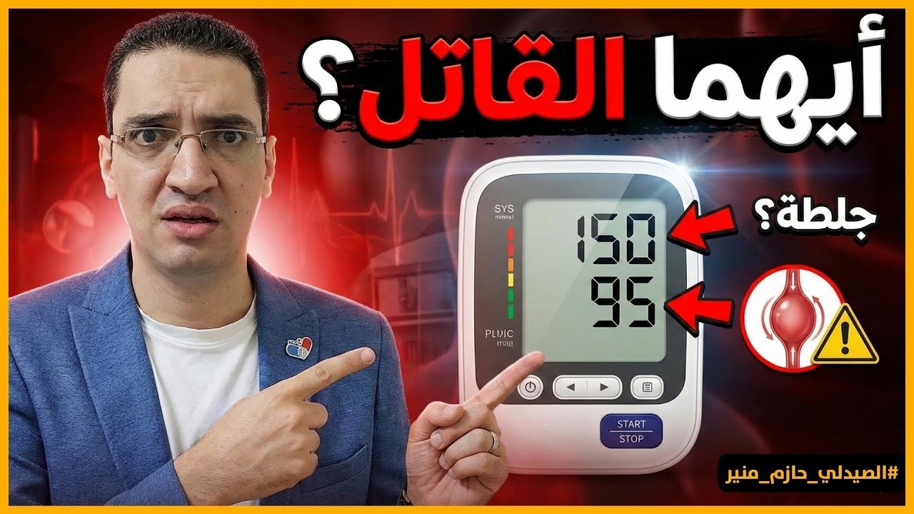 أيهما أخطر الرقم العلوي أم السفلي في قياس ضغط الدم؟ الإجابة ستصدمك! 😱