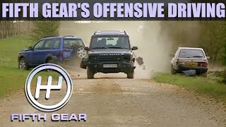 Fifth Gear's offensive Armoured Car Driving | Fifth Gear Classic