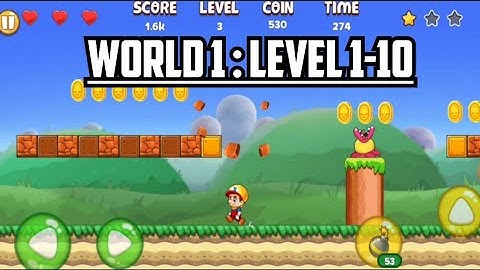 Super Matino Adventure Level 1-10 | Super Matino Adventure Walkthrough