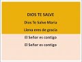 Dios te salve