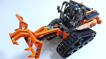 Building a Lego technic Track Loader