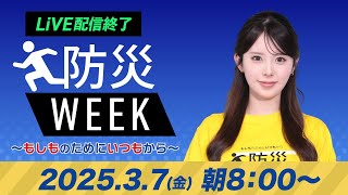 ウェザーニュースの配信のサムネイル画像