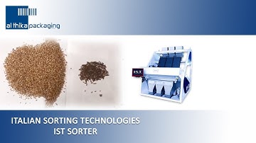 Italian sorting equipment - IST sorter - colour sorting - grain, pulses, rice, coffee sorting