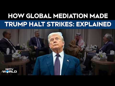 Inside the Diplomacy: Donald Trump Halts Strikes Amid Global Mediation