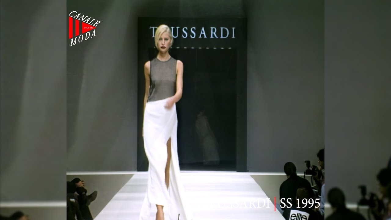 TRUSSARDI Spring Summer 1996 MIlano - Canale Moda