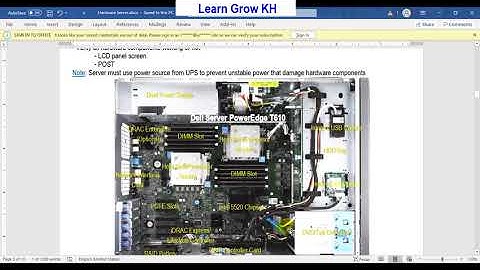 Server Hardware Installation - Server Training Video
