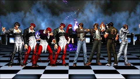 Mugen Kof : Iori Yagami Team Vs Kyo Kusanagi Team