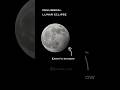 Look up - Supermoon Eclipse &amp; occultation #moon #shorts