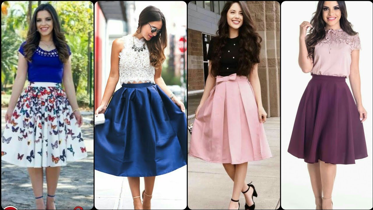 Latest and beautiful skirts designs YouTube