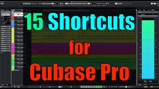 Cubase 11 Pro Tutorial - Shortcuts and Key Commands
