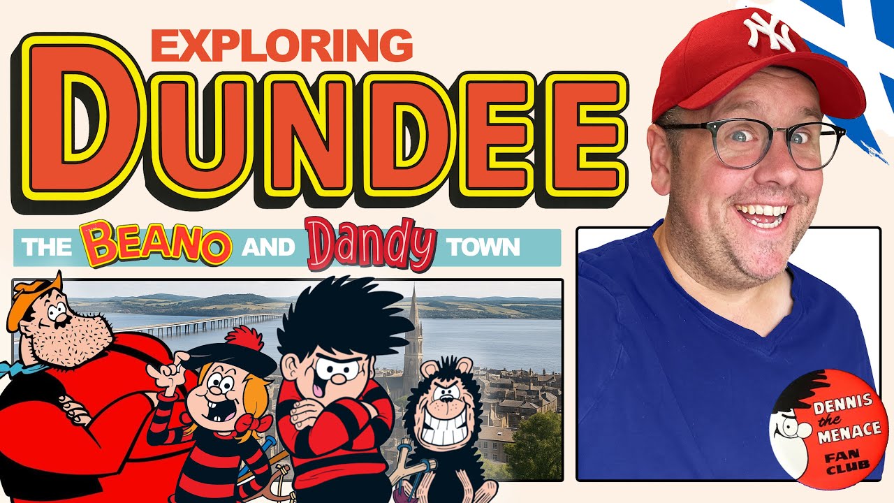 Exploring Dundee's Comic Heritage: The BEANO and DANDY Experience!