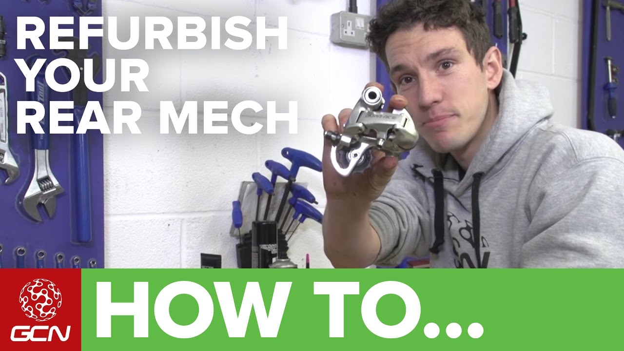How To Refurbish A Rear Derailleur Road Bike Maintenance YouTube