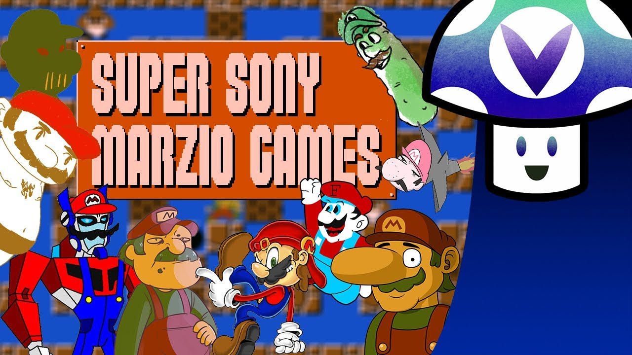 [Vinesauce] Vinny - Super Sony Marzio Games (It Might Be NES)