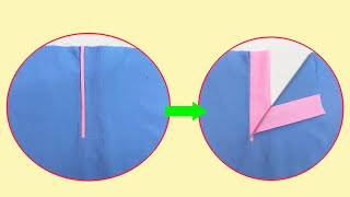 Como Hacer Pechera Con Vista Tipo Polo Paso A Páso Muy Facil Diy Sewing Tips