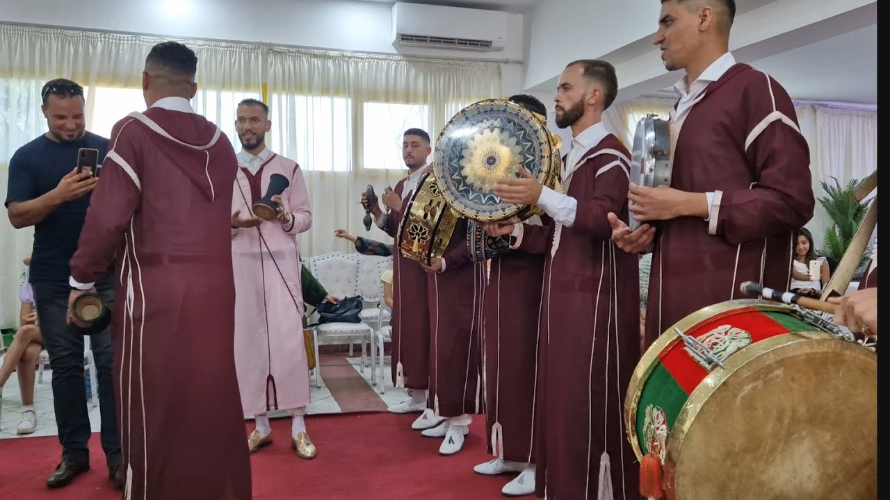 عراضة مكانتش على البال🤗دازت عشية زاهية مع مجموعة الدقة المراكشية الشاوية💃💃