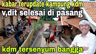UPDATE TERKINI KAMPUNG KDM !! ALHAMDULILLAH DRAINASE SELESAI DI BANGUN