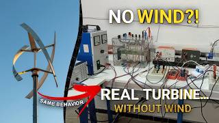 🔥 Real-Time Small Wind Turbine Emulator using MATLAB & dSPACE | No Wind Needed!