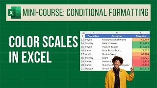 Color Scales in Excel Conditional Formatting | Excel Mini-Course: Conditional Formatting Part 4