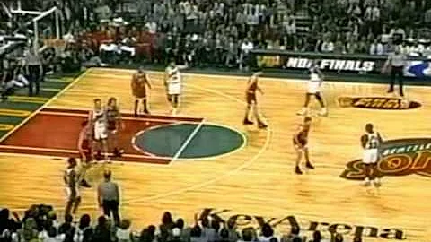 Steve Scheffler Gets Some Burn in the '96 Finals