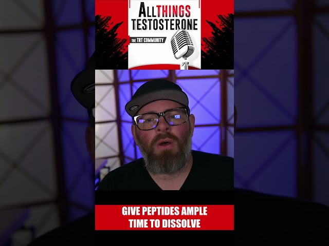 Peptide Dissolve Time