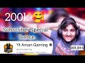 200k Subscriber Special Dance || @YtAmanGaming || 2 Lakh Celebration 🎉