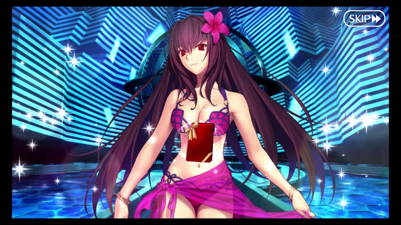 Fate Grand Order Fgo バレンタイン19年 チョコをもらう スカサハ アサシン Youtube