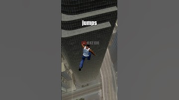 Jumping Off the Tallest Building Without a Parachute in GTA! 🏢💥