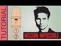 Mission Impossible Theme Song Recorder Flute Tutorial Mission Impossible Theme Song Recorder Flute Tutorial