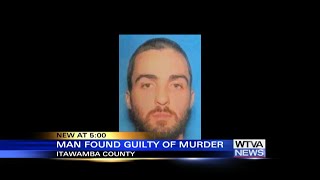 Man found guilty of 2022 murder in Itawamba County