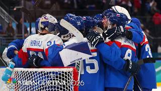 Slovakia men's hockey thrashes Germany in quarterfinal round | Winter Olympics 2026 | NBC Sports