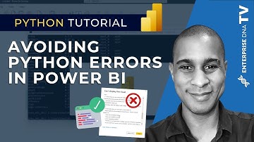 How To Avoid Errors When Integrating Python Scripts In Power BI