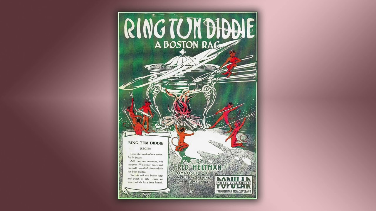 Ring Tum Diddie - Fred Heltman - RagTime - Midi - Piano - 1912