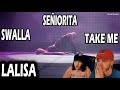 REACTION TO LISA DANCING TO SWALLA + TAKE ME + SEÑORITA (COUPLE REACTION!)