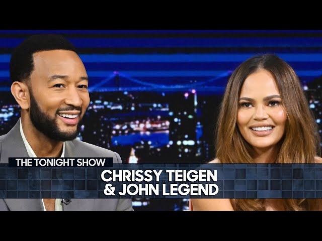 Chrissy Teigen and John Legend Reveal Chrissy Discovered an Identical Twin Through 23andMe class=