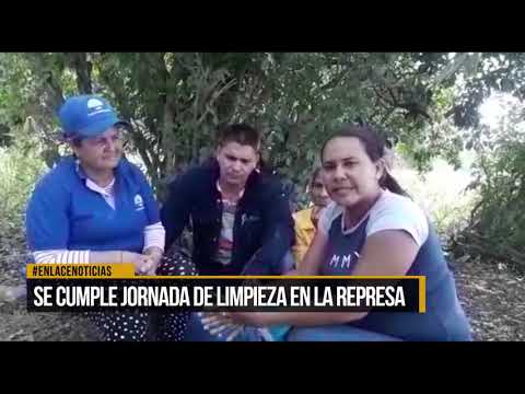 Se cumplió jornada de limpieza en la represa de la ciénaga san silvestre