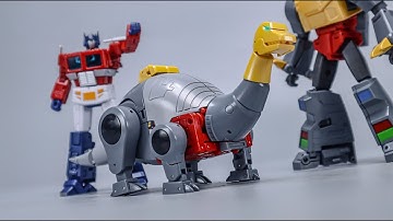 Best of year？！NA H56 Rhedosaurus Sludge stop motion review and digital instructions by Mangmotion