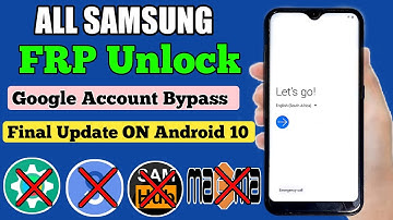 FRP All SAMSUNG Android 9, 10, 11 - No Smart Switch - No MagmaTool - Final Solution 100% Working