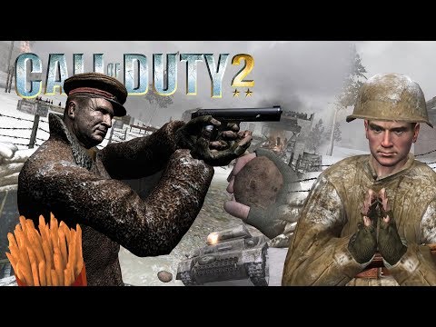 Видео: [Вырезанный контент Call of Duty 2] Советская кампания ч.2