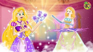 Princess Rapunzel  Witch's Wedding Ceremony  Episode 2 | KONDOSAN English | Fairy Tales for Kids
