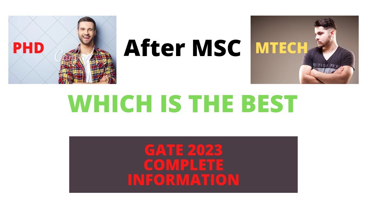Complete Information about GATE 2023 || Application form & Exam Date || PHD & MTECH after GATE EXAM