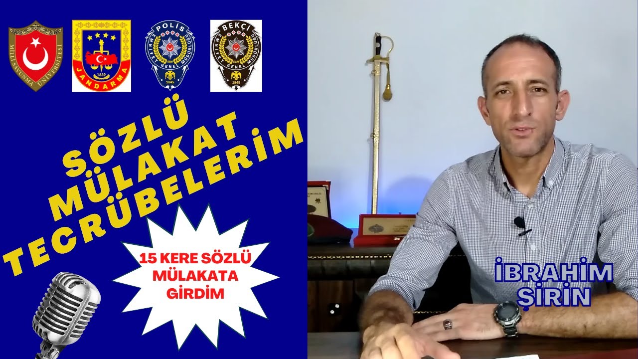SÖZLÜ MÜLAKAT HAKKKINDA FAYDALI BİLGİLER