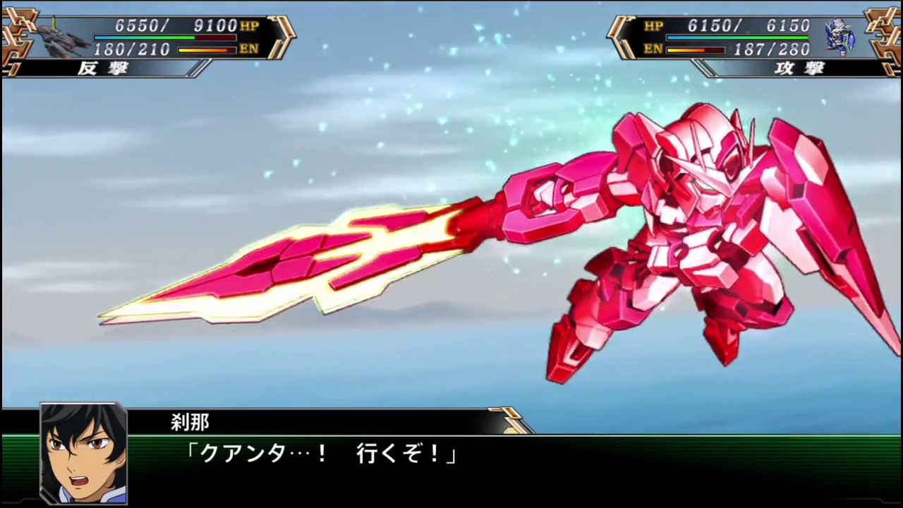 PS4】スーパーロボット大戦V ダブルオークアンタ全武装 - YouTube