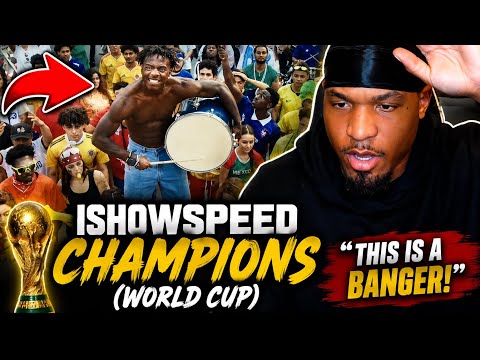 IShowSpeed - Champions (WC 26) Reaction | THIS IS A WORLD CUP ANTHEM 🌍🏆