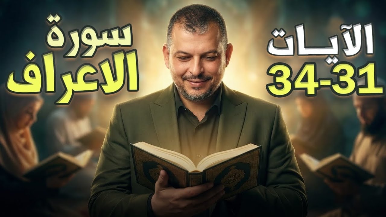 التربية الإسلامية 2009/سورة الأعراف الآيات(31-34)/الدرس1/الوحدة2/الفصل2/جيل 2009