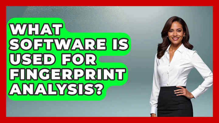 What Software Is Used For Fingerprint Analysis? - Law Enforcement Insider