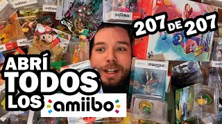 Abriendo ABSOLUTAMENTE TODOS LOS AMIIBO - Opening every amiibo ever made Unboxing Masivo (207/207)