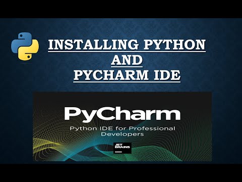 Installing python 3.9 and pycharm IDE on local system | Tutorial 02