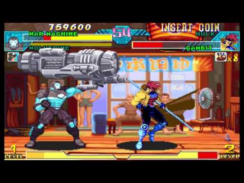 Marvel vs Capcom 1 ( Arcade ) - Wolverine / War Machine Playthrough ( Dec 16, 2016 )